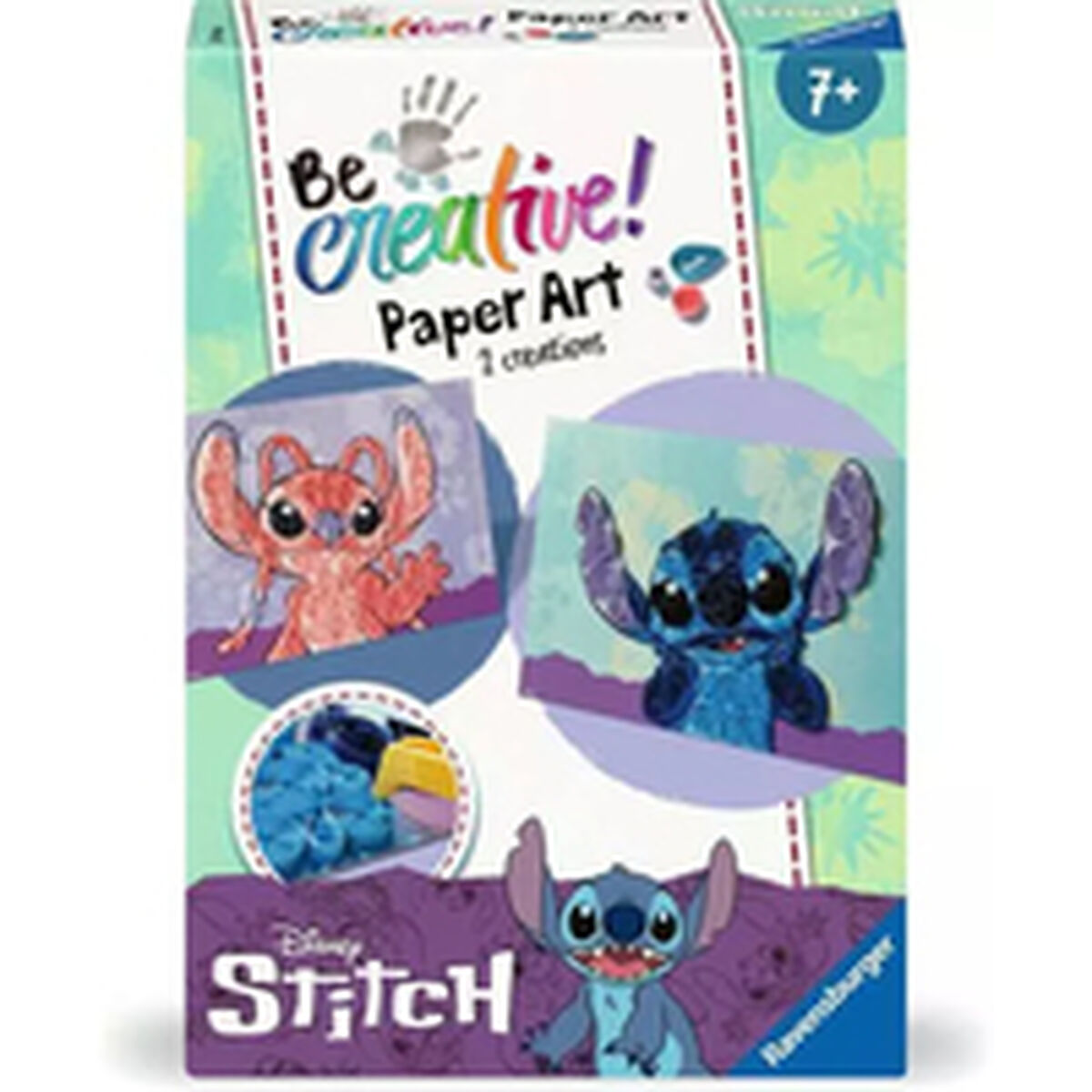 Vaardigheidsspel met Papier Ravensburger Be creative ! Paper Art Stitch